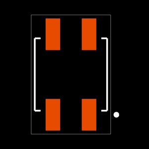 SSM-102-F-DV-P-TR Footprint