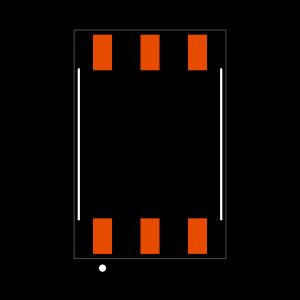 SSM-103-L-SH Footprint