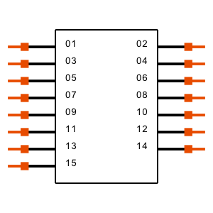SSM-108-F-DH-016 Symbol