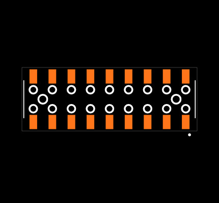SSM-109-L-DV-BE-LC Footprint