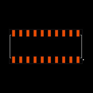 SSM-110-F-DH Footprint