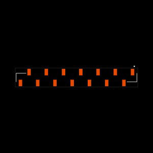 SSM-114-S-SV Footprint