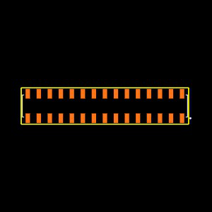SSM-115-L-DV-P Footprint