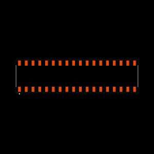 SSM-118-F-SH Footprint