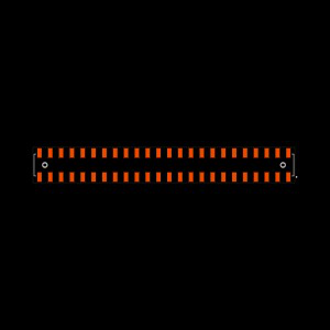 SSM-124-F-DV-A-TR Footprint