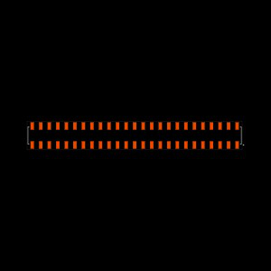 SSM-125-S-DV Footprint