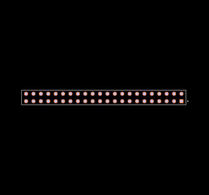 SSQ-122-03-G-D-LL Footprint