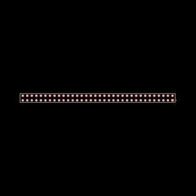 SSQ-134-21-S-D Footprint