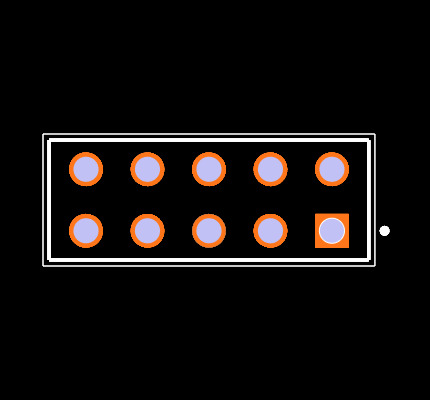 SSW-105-21-S-D-LL Footprint