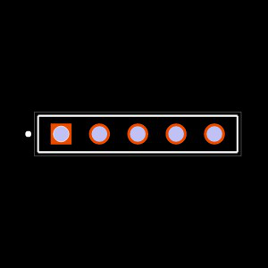 SSW-105-22-F-P Footprint