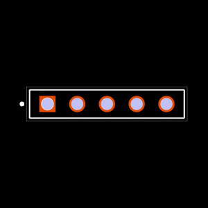 SSW-105-23-S-S Footprint