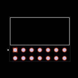SSW-107-02-F-D-RA Footprint