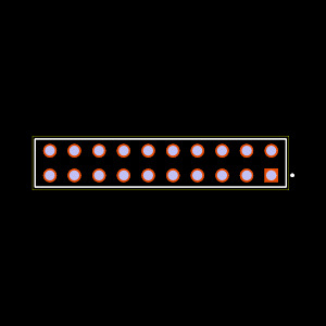 SSW-110-01-G-D Footprint