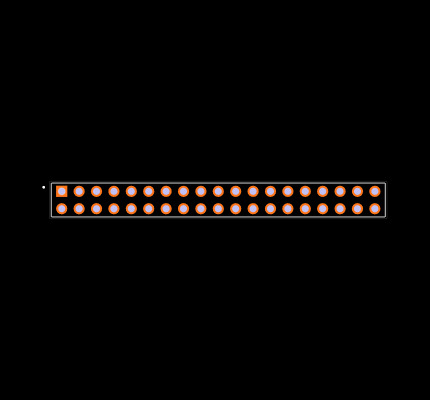 SSW-119-01-G-D Footprint
