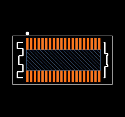 ST4-20-1.00-L-D-P-TR Footprint