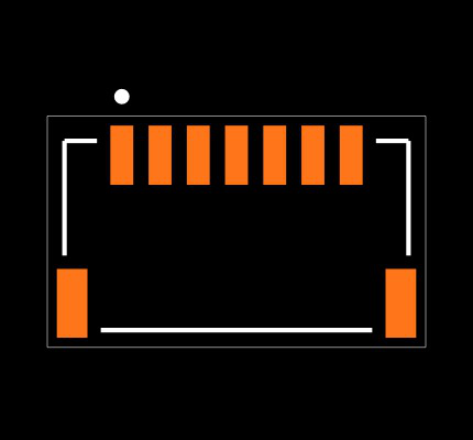 T1M-07-GF-S-RA-TR Footprint