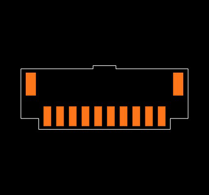 T1M-10-GF-S-V-K-TR Footprint