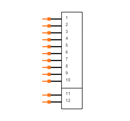 T1M-10-GF-S-V-K-TR Symbol