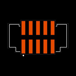 T2M-105-01-L-D-SM Footprint