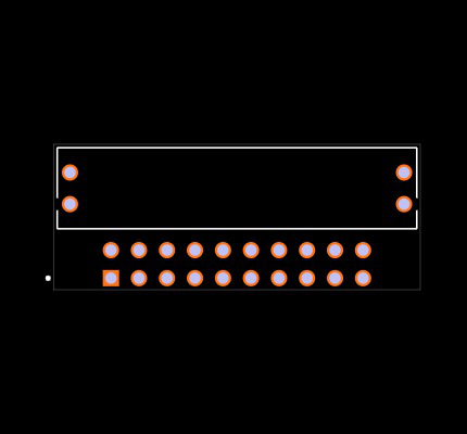 T2M-110-01-S-D-RA-WT Footprint
