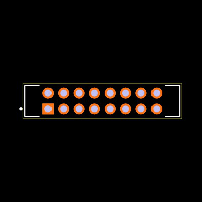 TCMD-08-D-40.00-01 Footprint