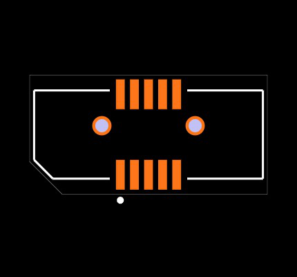 TEM-105-02-03.0-FG-D-L1 Footprint