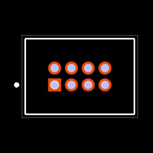 TFM-104-01-F-D Footprint