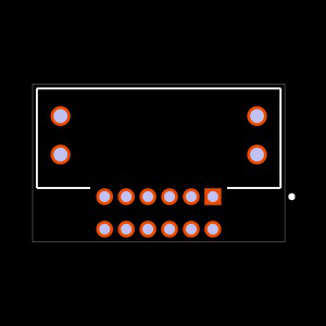 TFM-106-01-L-D-RE2-WT Footprint