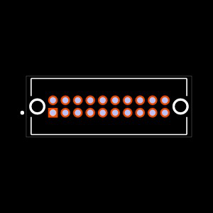 TFM-110-23-L-D-A Footprint