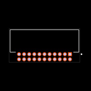 TFML-111-01-FM-D-RA Footprint