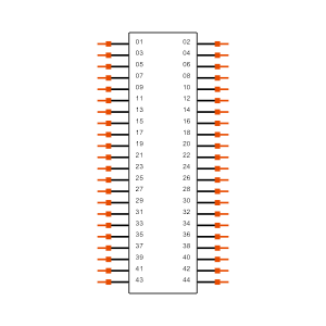 TFML-122-02-S-D-LC-TR Symbol