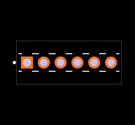 TMM-106-03-G-S Footprint