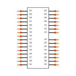 TMM-116-01-L-D-RA-016 Symbol