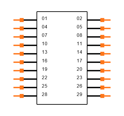 TMMH-110-06-S-T Symbol