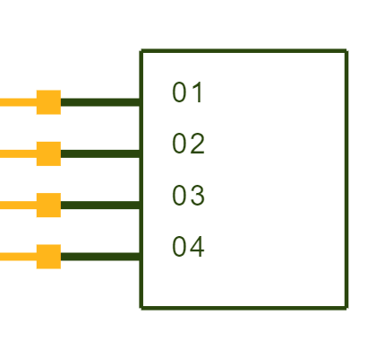 TSM-104-04-TM-SV-P-TR Symbol