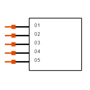 TSM-105-04-T-SH-LC Symbol