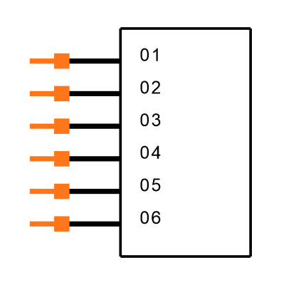 TSM-106-01-L-SV-P Symbol