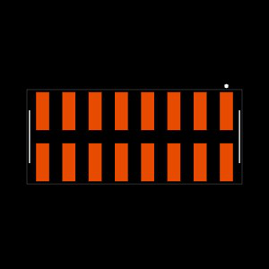 TSM-108-01-L-DV-P Footprint