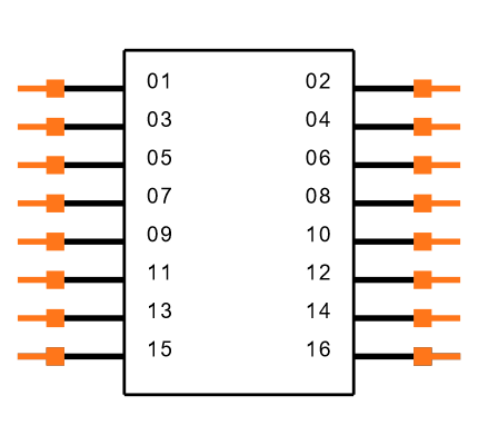 TSM-108-01-T-DH-A Symbol