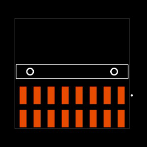 TSM-108-02-L-DH-LC Footprint