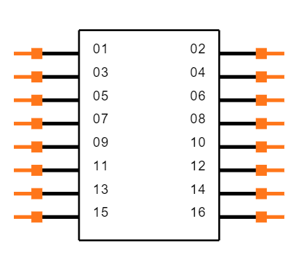 TSM-108-02-L-DH Symbol
