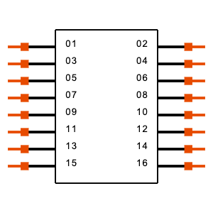 TSM-108-02-T-DH-TR Symbol