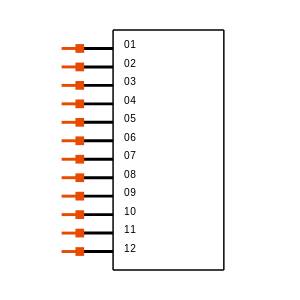 TSM-112-01-LM-SH Symbol