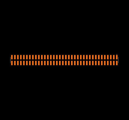 TSM-136-01-LM-DV Footprint