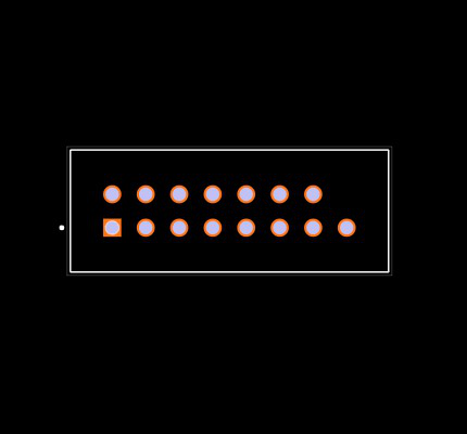 TSS-108-01-L-D-16 Footprint