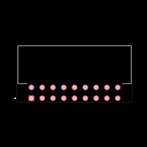 TSS-109-04-G-D-RA Footprint