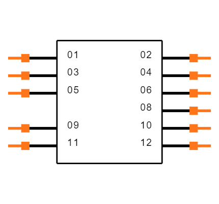 TSW-106-07-L-D-007 Symbol