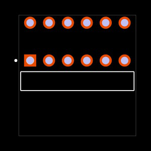 TSW-106-11-F-Q-RA Footprint
