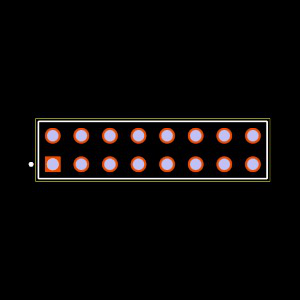TSW-108-07-G-D Footprint