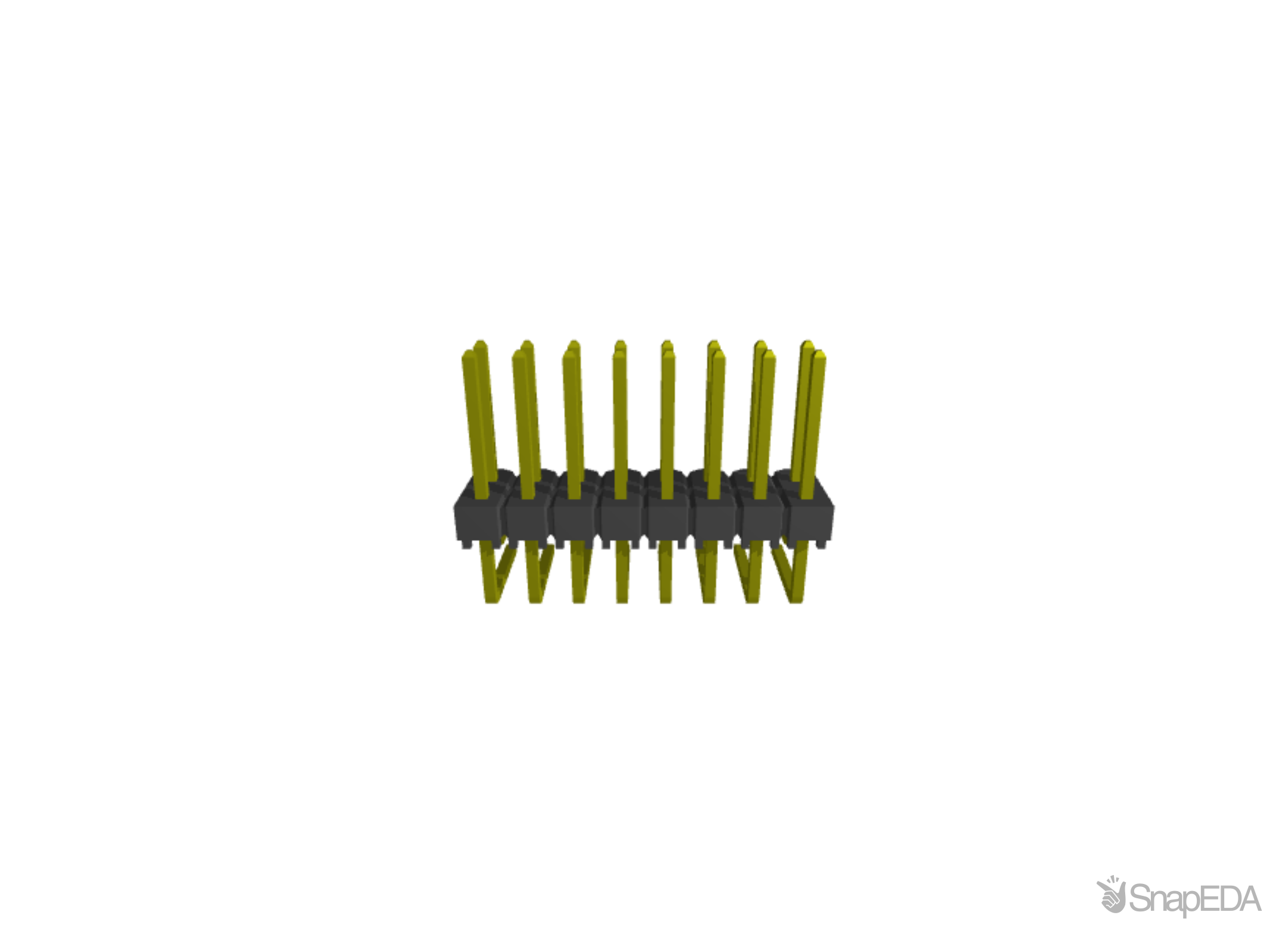 TSW-108-25-G-D-RA 3D Model